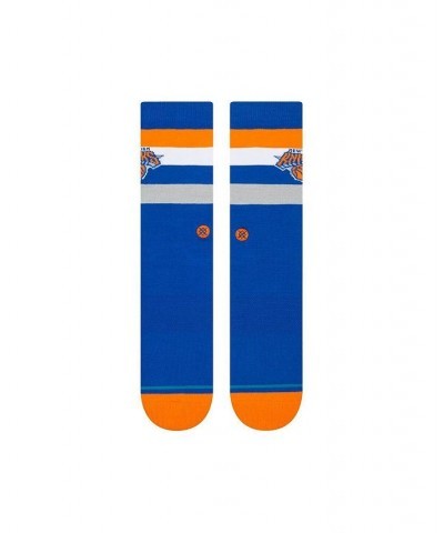 Men's New York Knicks Stripe Crew Socks $9.02 Socks