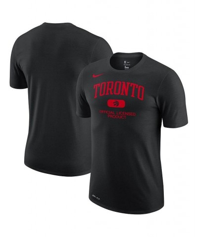 Men's Black Toronto Raptors Essential Heritage Performance T-shirt $15.48 T-Shirts