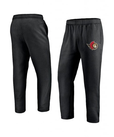 Men's Branded Black Ottawa Senators Primary Logo Sweatpants $24.48 Pants