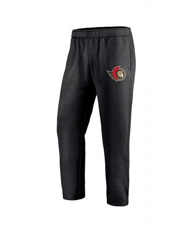 Men's Branded Black Ottawa Senators Primary Logo Sweatpants $24.48 Pants