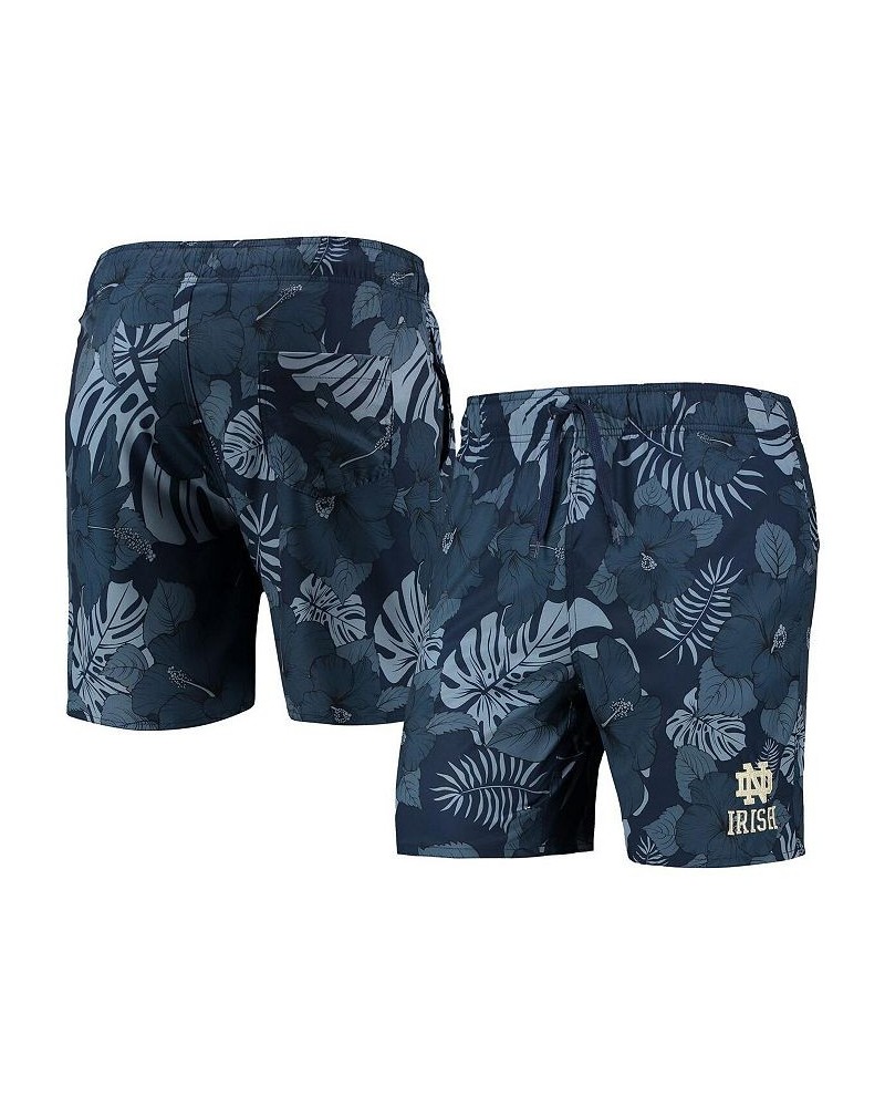 Men's Navy Notre Dame Fighting Irish The Dude Swim Shorts $37.09 Swimsuits