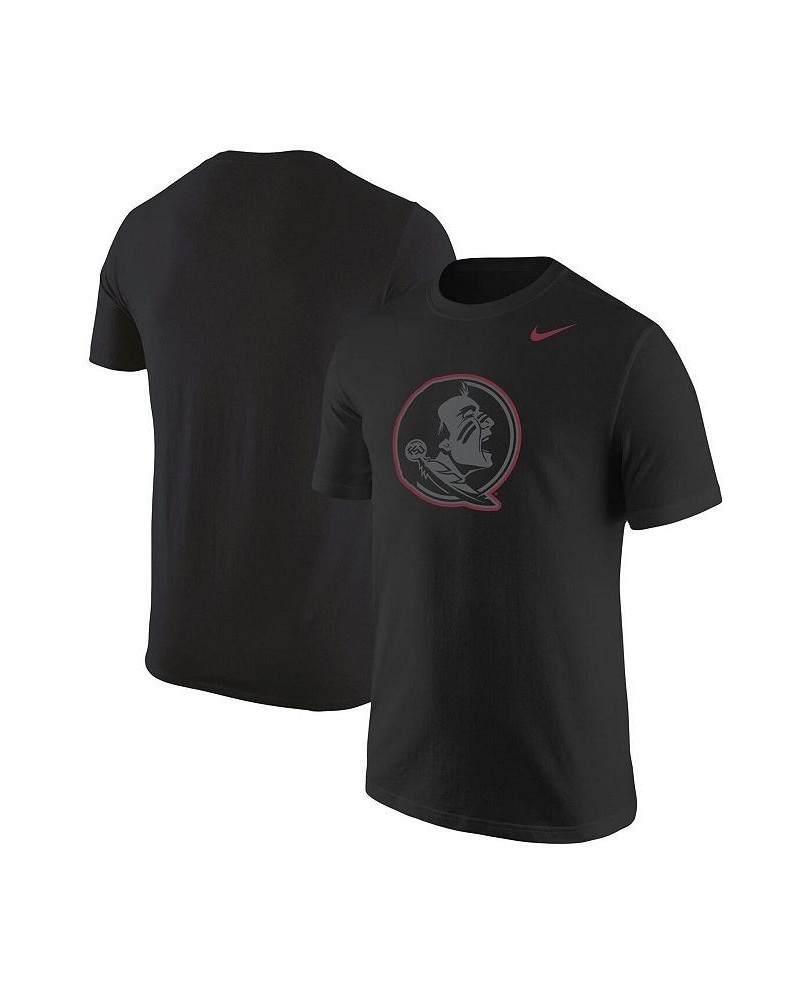 Men's Black Florida State Seminoles Logo Color Pop T-shirt $26.54 T-Shirts