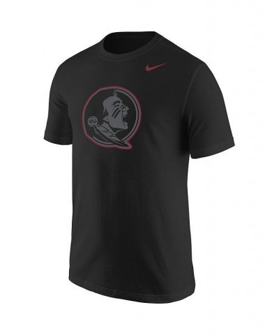 Men's Black Florida State Seminoles Logo Color Pop T-shirt $26.54 T-Shirts