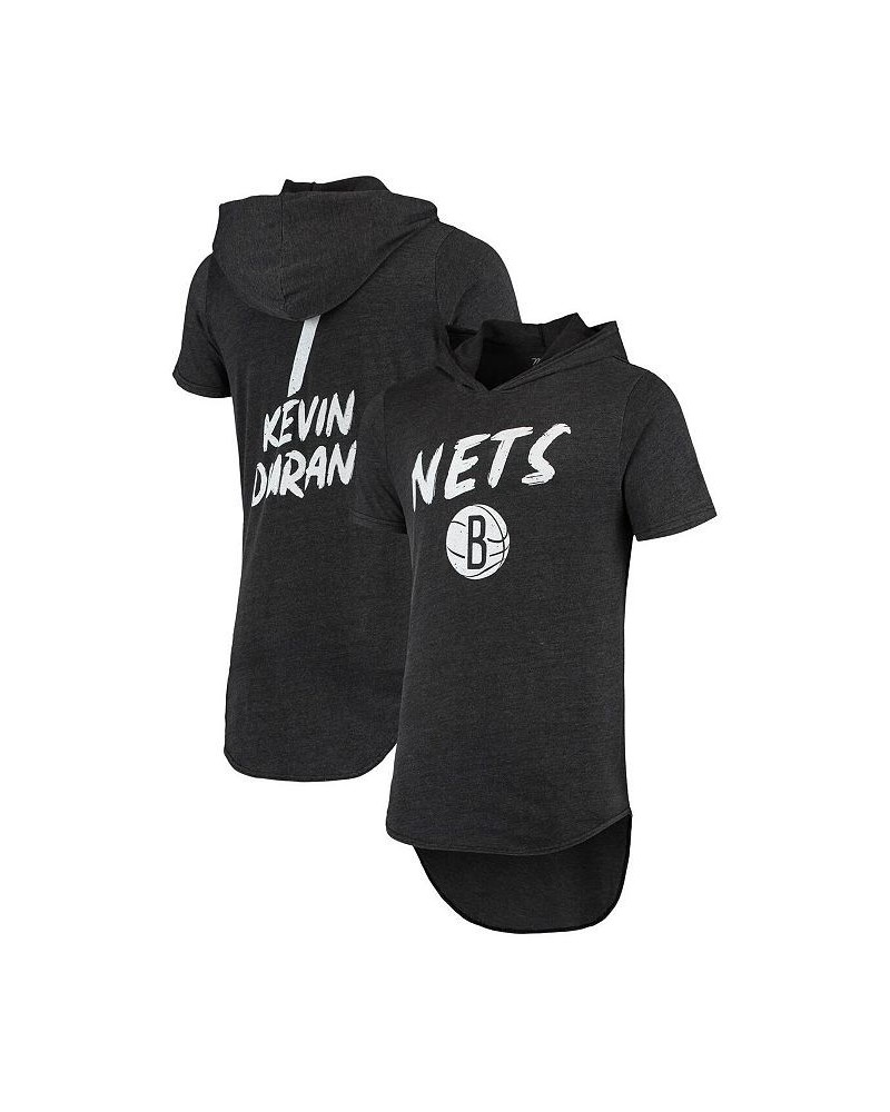 Men's Kevin Durant Black Brooklyn Nets Tri-Blend Hoodie T-shirt $26.00 T-Shirts