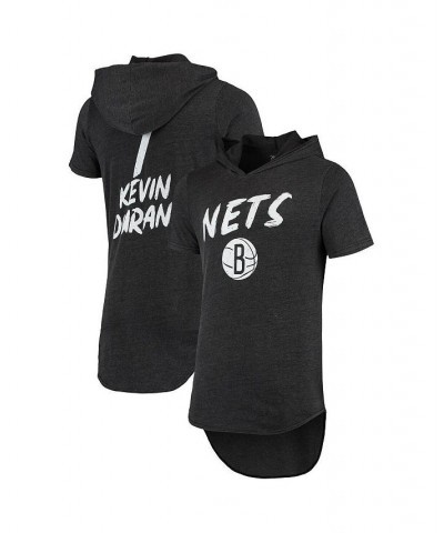 Men's Kevin Durant Black Brooklyn Nets Tri-Blend Hoodie T-shirt $26.00 T-Shirts