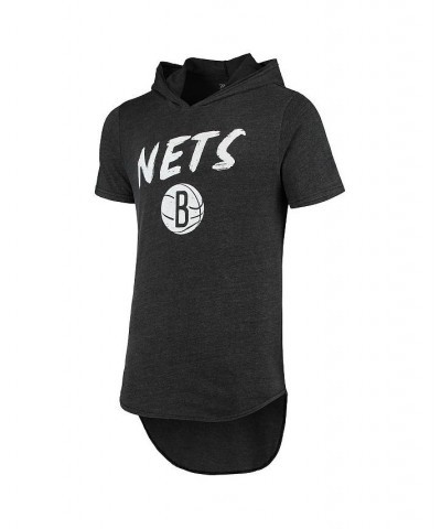 Men's Kevin Durant Black Brooklyn Nets Tri-Blend Hoodie T-shirt $26.00 T-Shirts