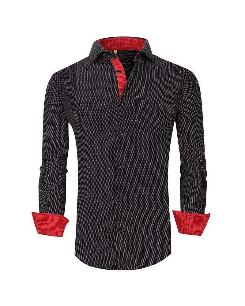 Men's Slim Fit Business Nautical Button Down Dress Shirt $17.15 Dress Shirts