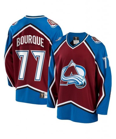 Men's Branded Burgundy Colorado Avalanche Breakaway Retired Player Jersey $86.40 Jersey