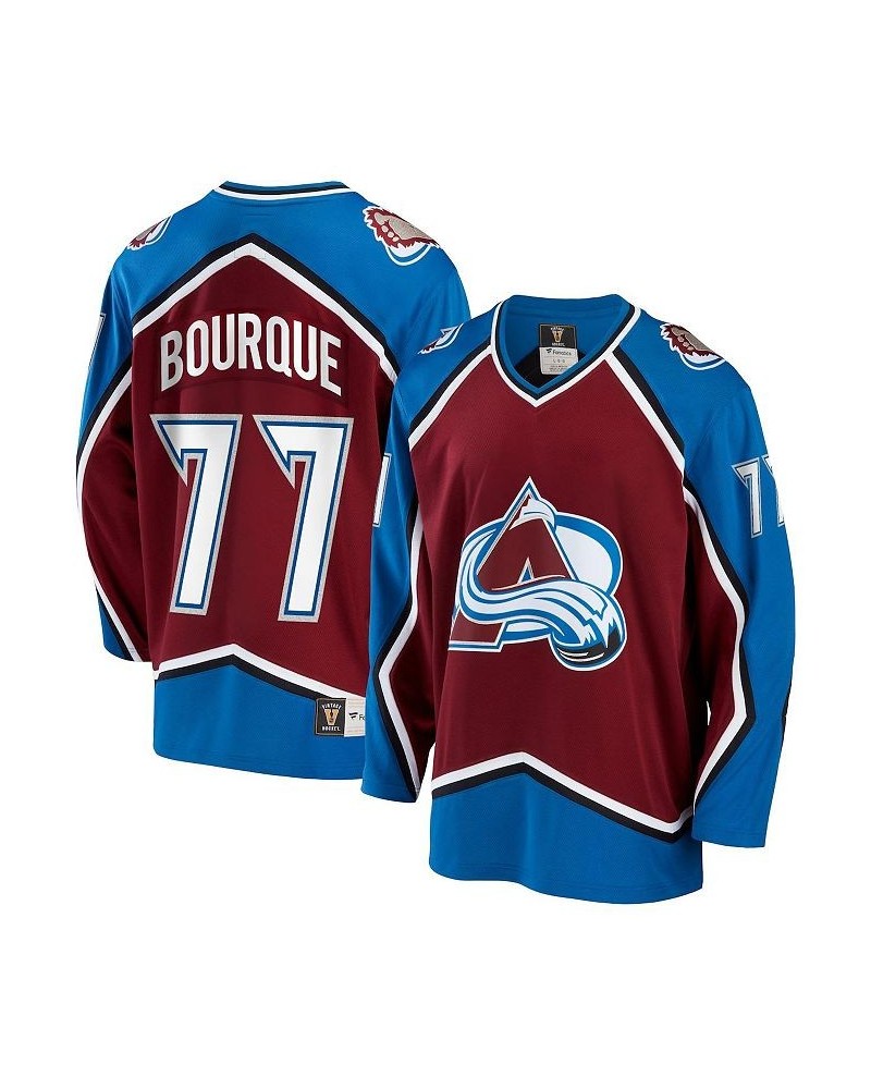 Men's Branded Burgundy Colorado Avalanche Breakaway Retired Player Jersey $86.40 Jersey