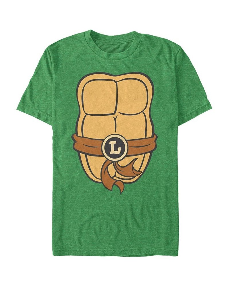 Nickelodeon Teenage Mutant Ninja Turtles Leonardo Chest Costume Short Sleeve T-Shirt Green $15.75 T-Shirts