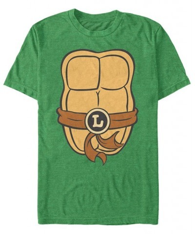 Nickelodeon Teenage Mutant Ninja Turtles Leonardo Chest Costume Short Sleeve T-Shirt Green $15.75 T-Shirts