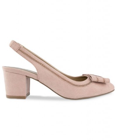 Lanna Slingback Pumps Pink $33.36 Shoes