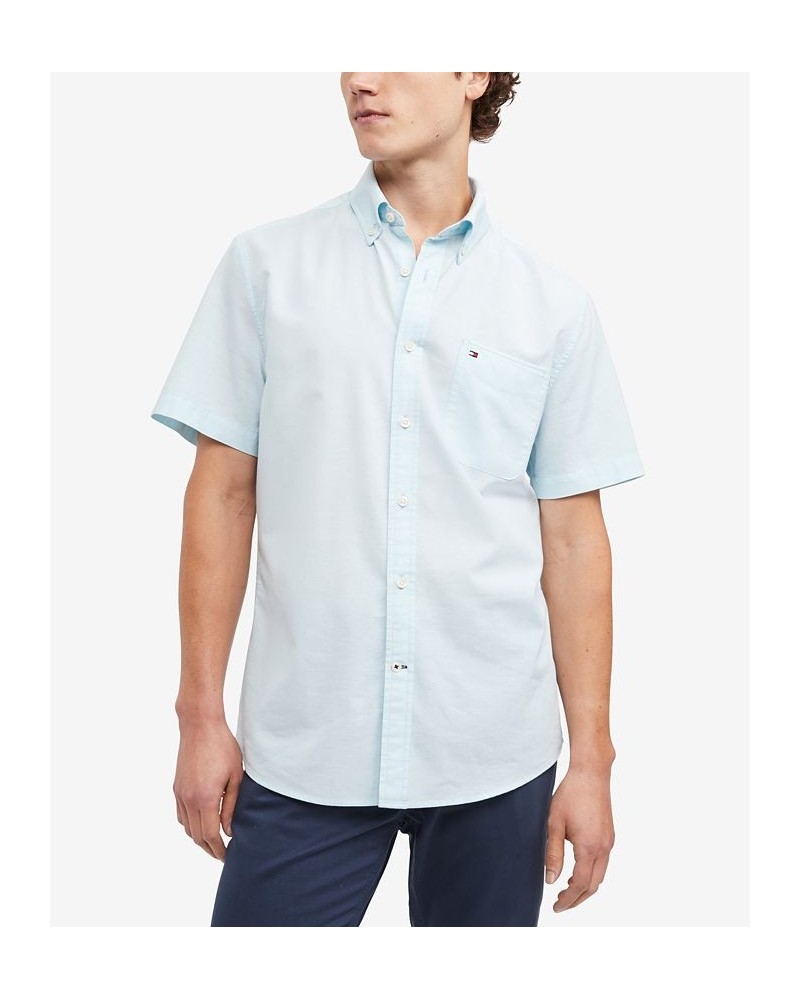 Men's Custom-Fit Wainwright Shirt Blue $26.96 Shirts