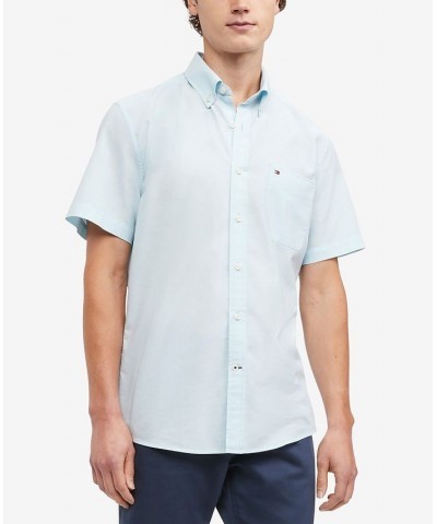 Men's Custom-Fit Wainwright Shirt Blue $26.96 Shirts