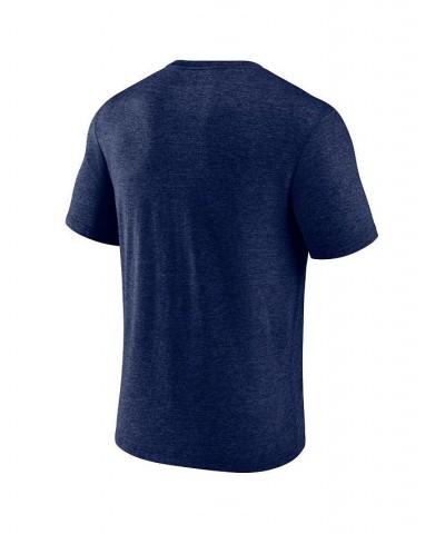 Men's Branded Heathered Navy Chicago Bears End Around Tri-Blend T-shirt $26.99 T-Shirts