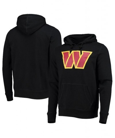 Men's '47 Black Washington Commanders Imprint Headline Pullover Hoodie $31.68 Sweatshirt