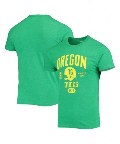 Men's Heathered Green Oregon Ducks Football Locker Victory Falls Tri-Blend T-shirt $23.39 T-Shirts