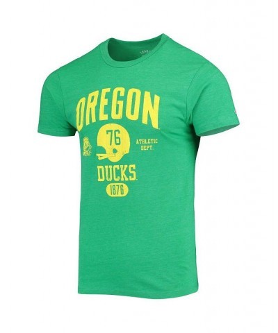 Men's Heathered Green Oregon Ducks Football Locker Victory Falls Tri-Blend T-shirt $23.39 T-Shirts