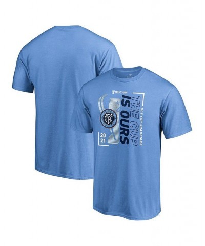 Men's Branded Sky Blue New York City FC 2021 MLS Cup Champions Parade T-shirt $16.56 T-Shirts