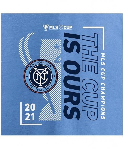 Men's Branded Sky Blue New York City FC 2021 MLS Cup Champions Parade T-shirt $16.56 T-Shirts