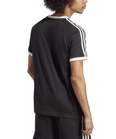 Slim Fit Adicolor Classics Short Sleeve Crewneck Three Stripe T-Shirt Black $24.75 T-Shirts