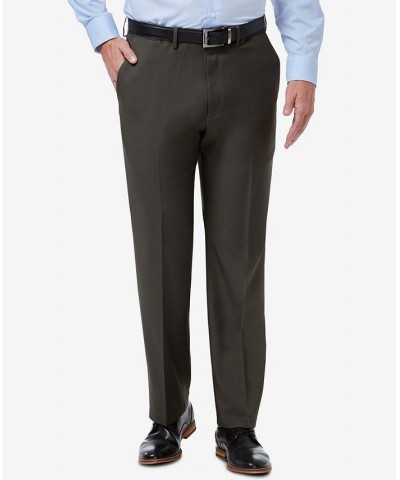 Men's Premium Comfort Stretch Classic-Fit Solid Flat Front Dress Pants PD05 $25.30 Pants