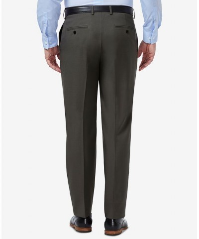 Men's Premium Comfort Stretch Classic-Fit Solid Flat Front Dress Pants PD05 $25.30 Pants