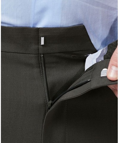 Men's Premium Comfort Stretch Classic-Fit Solid Flat Front Dress Pants PD05 $25.30 Pants