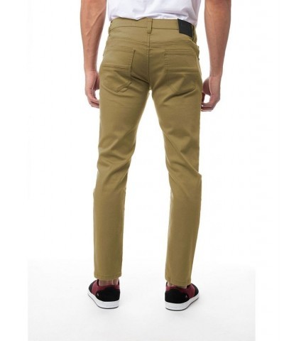 Men's Stretch 5 Pocket Skinny Jeans Tan/Beige $40.48 Jeans