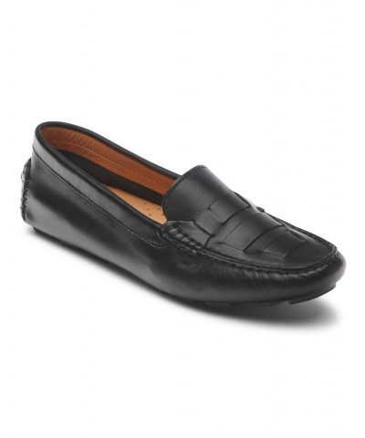 Women's Bayview Woven Slip-On Loafer Black $51.30 Shoes