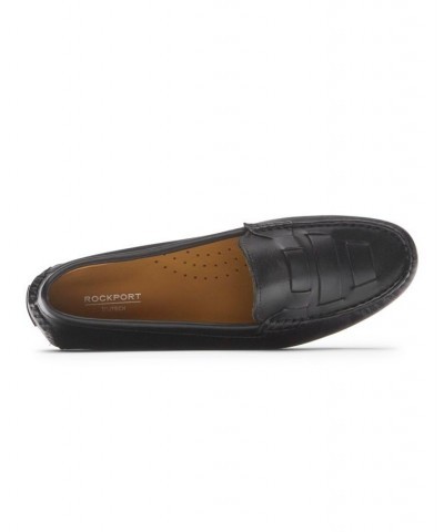 Women's Bayview Woven Slip-On Loafer Black $51.30 Shoes