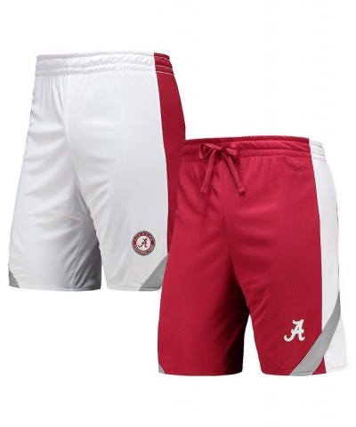 Men's Crimson, White Alabama Crimson Tide Am I Wrong Reversible Shorts $25.29 Shorts