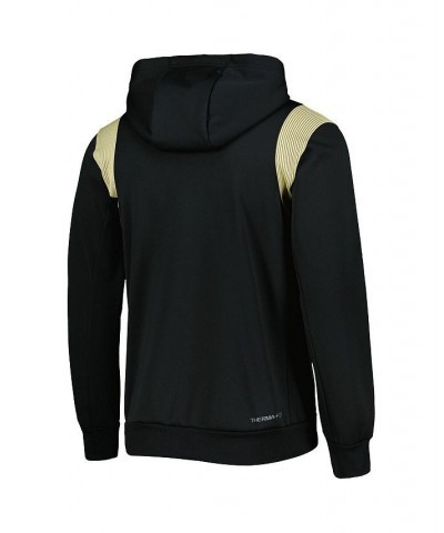 Men's Black Army Black Knights 2022 Sideline Performance Pullover Hoodie $38.00 Sweatshirt