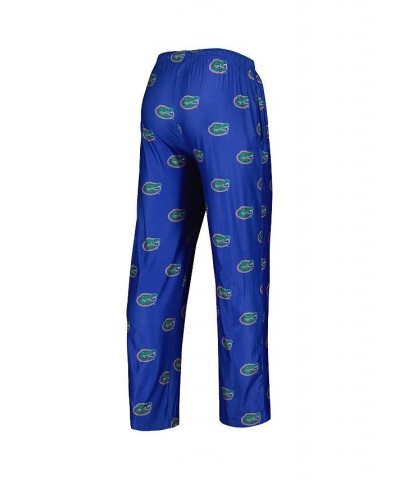 Men's Royal Florida Gators Logo Flagship Allover Print Pants $29.99 Pants