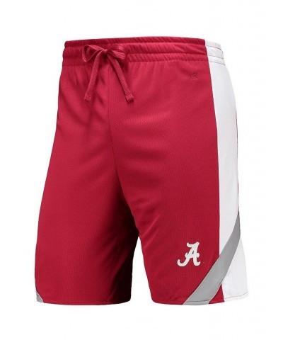 Men's Crimson, White Alabama Crimson Tide Am I Wrong Reversible Shorts $25.29 Shorts