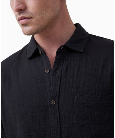 Men's Portland Long Sleeves Shirt Black $24.60 Shirts