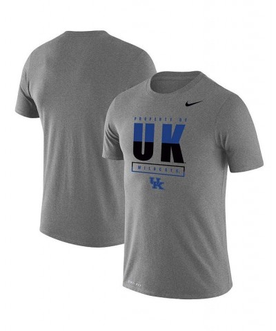 Men's Heathered Charcoal Kentucky Wildcats Big and Tall Legend Property Of Performance T-shirt $29.99 T-Shirts