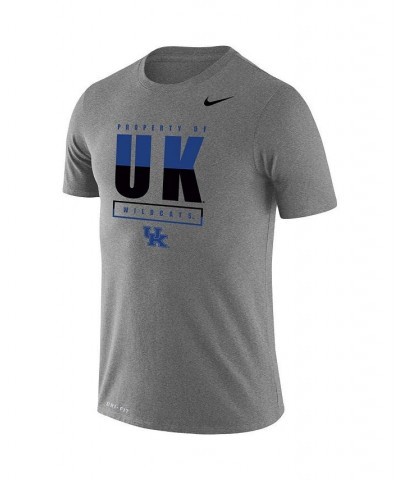 Men's Heathered Charcoal Kentucky Wildcats Big and Tall Legend Property Of Performance T-shirt $29.99 T-Shirts