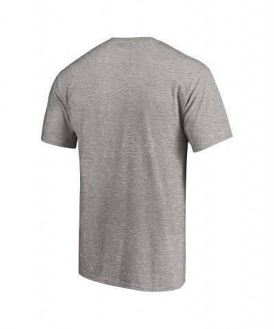 Men's Branded Heathered Gray Miami Hurricanes First Sprint Team T-shirt $13.76 T-Shirts