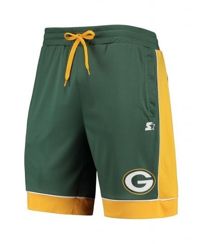 Men's Green, Gold Green Bay Packers Fan Favorite Fashion Shorts $31.19 Shorts