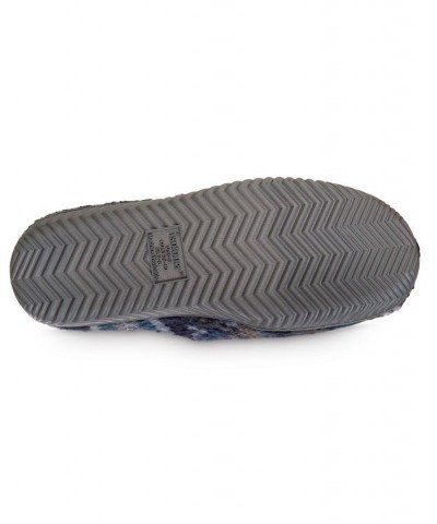 Men's Advanced Memory Foam Berber Greyson Hoodback Comfort Slippers Navy, Blue $17.52 Slippers