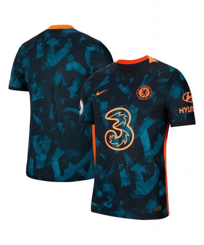 Men's Blue Chelsea 2021/22 Third Vapor Match Authentic Jersey $43.89 Jersey