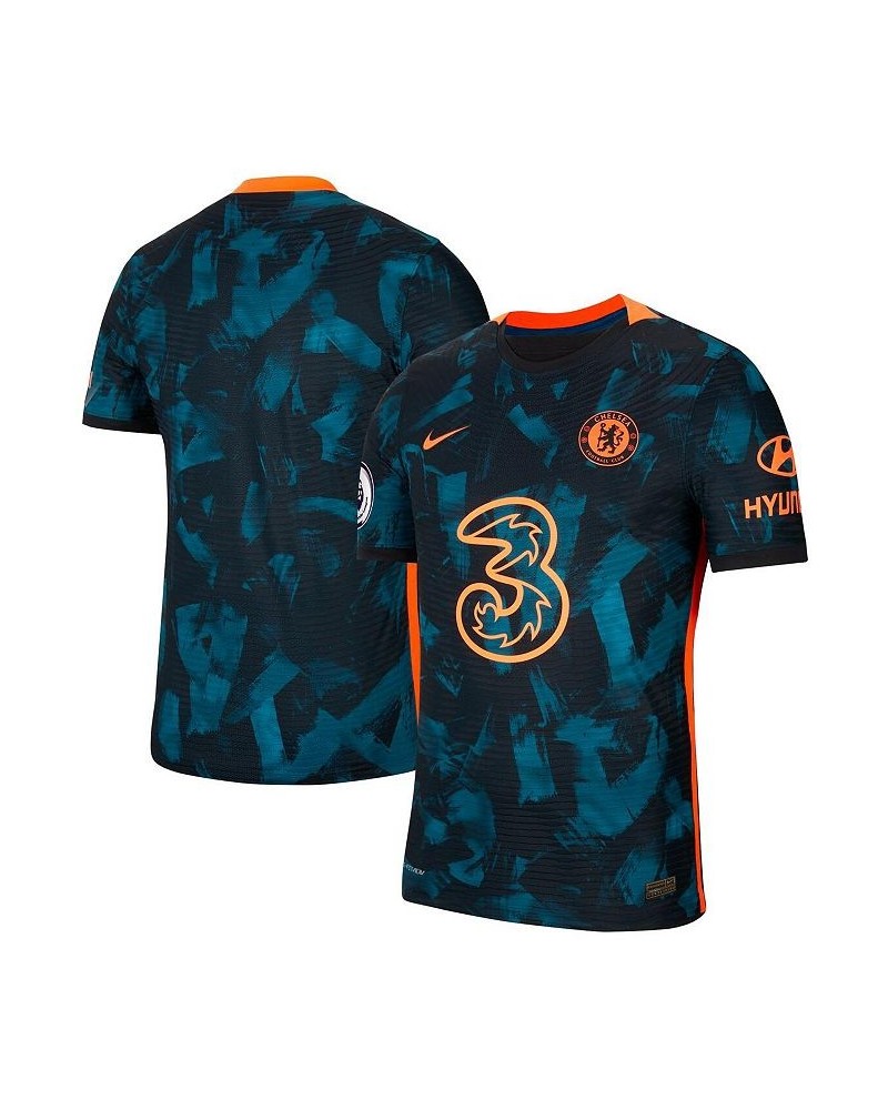 Men's Blue Chelsea 2021/22 Third Vapor Match Authentic Jersey $43.89 Jersey