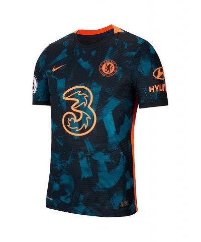 Men's Blue Chelsea 2021/22 Third Vapor Match Authentic Jersey $43.89 Jersey