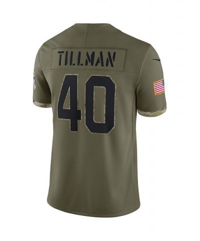 Men's Pat Tillman Olive Arizona Cardinals 2022 Salute To Service Retired Player Limited Jersey $65.25 Jersey