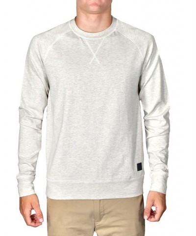 Men's Stretch Jersey Long Sleeve Crewneck Shirt Tan/Beige $28.50 Shirts