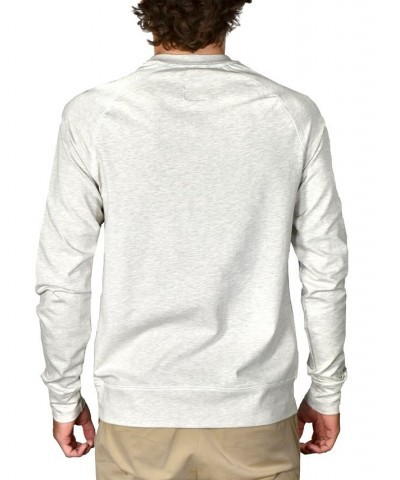 Men's Stretch Jersey Long Sleeve Crewneck Shirt Tan/Beige $28.50 Shirts