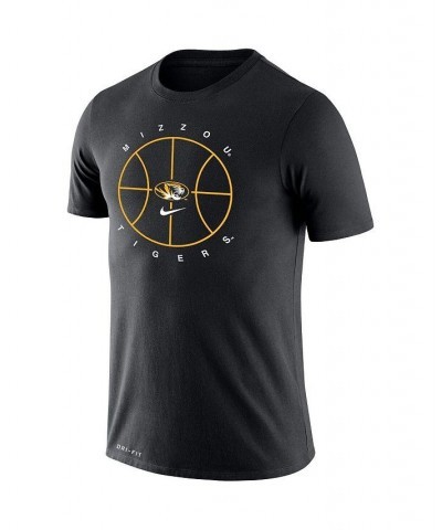 Men's Black Missouri Tigers Basketball Icon Legend Performance T-shirt $28.99 T-Shirts