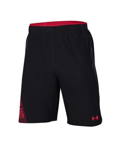 Men's Black Maryland Terrapins 2021 Sideline Woven Shorts $28.04 Shorts