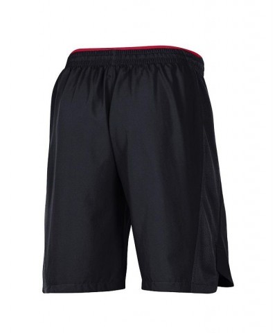 Men's Black Maryland Terrapins 2021 Sideline Woven Shorts $28.04 Shorts